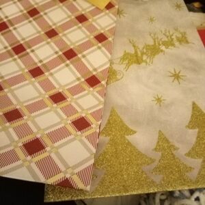 Stylish Red and Gold Women's Bag